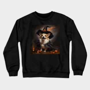 Corgi Witch Crewneck Sweatshirt